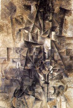 Pablo Picasso : the accordionist